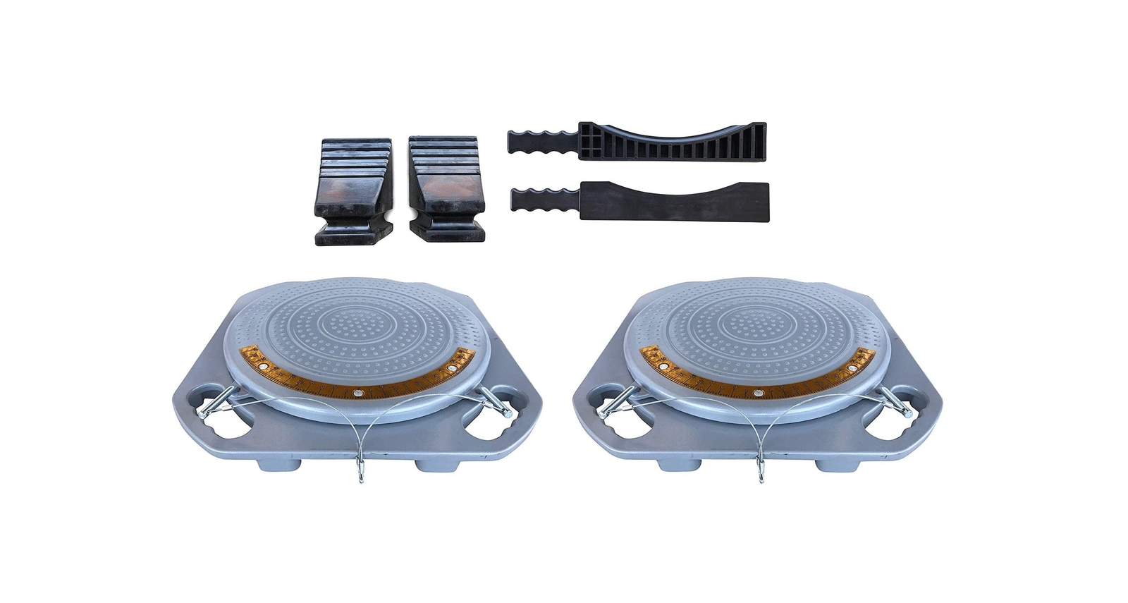 Car Wheel Alignment Turntable Turn Plates Wheel Clamp for Wheel Alignment 400...