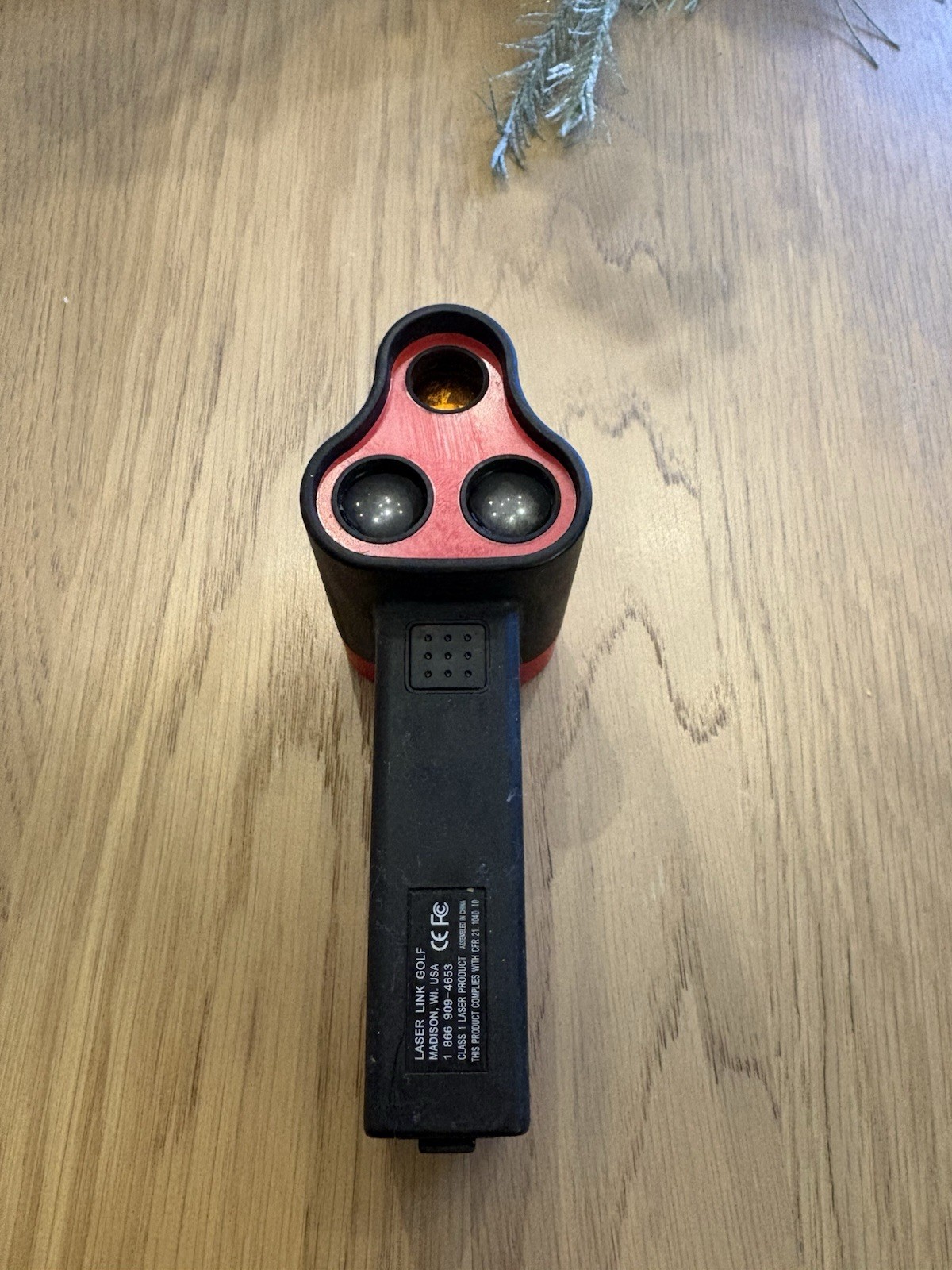 Laser Link Golf Rangefinder. Tested. Laser Link Red Hot Golf Range Finder