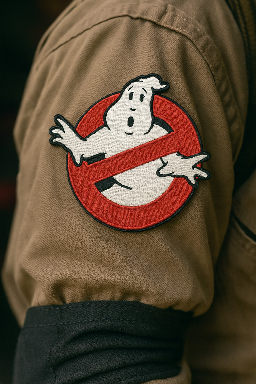 Ghostbusters No Ghosts Logo Screen Accurate Embroidered Patch APPLIQUE COSPLAY