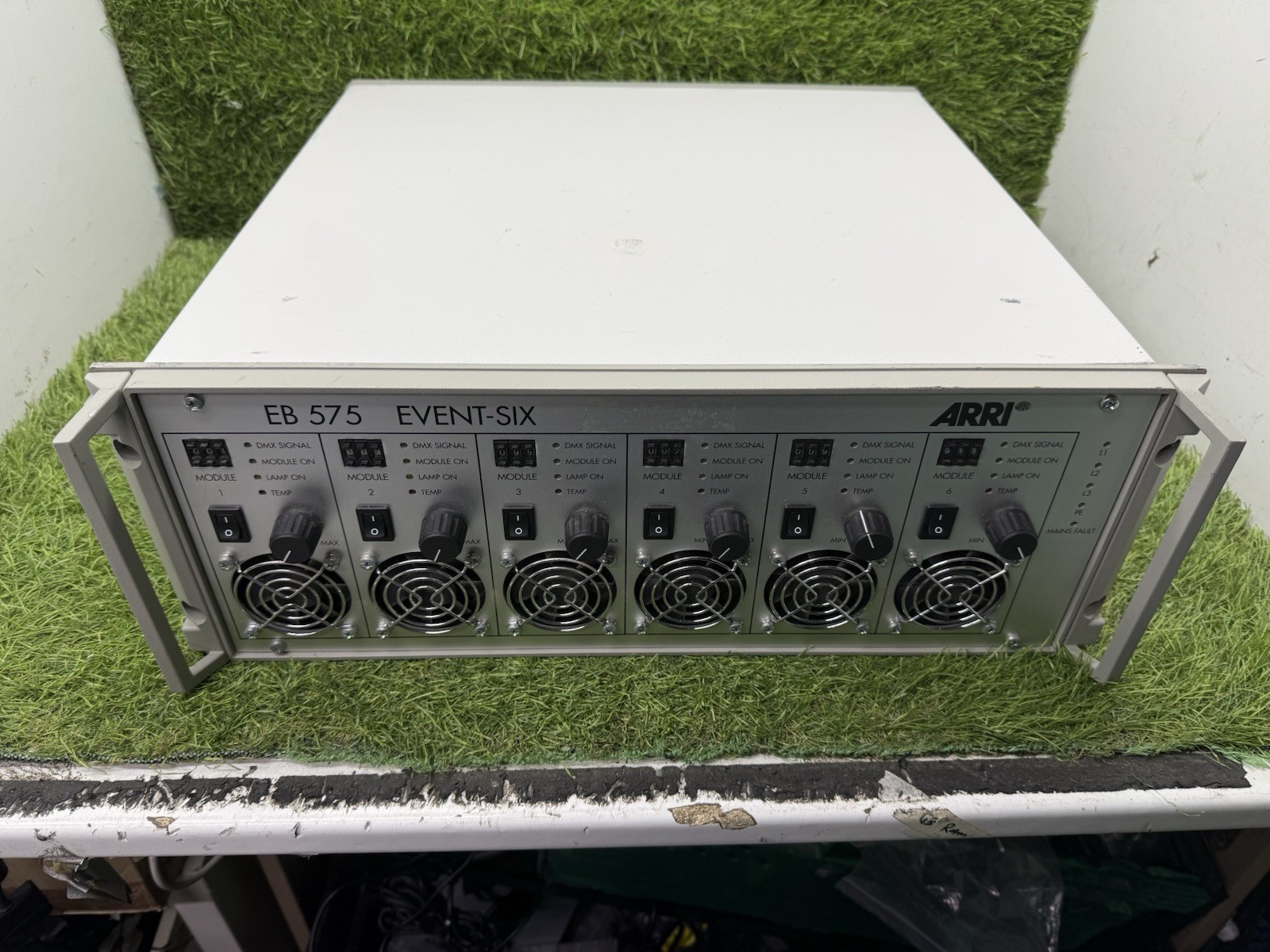 Arri EB 575 EVENT SIX L2.76340.0 DMX LIGHTING 200/115V 400/230V 12.2A/5.9A #0H