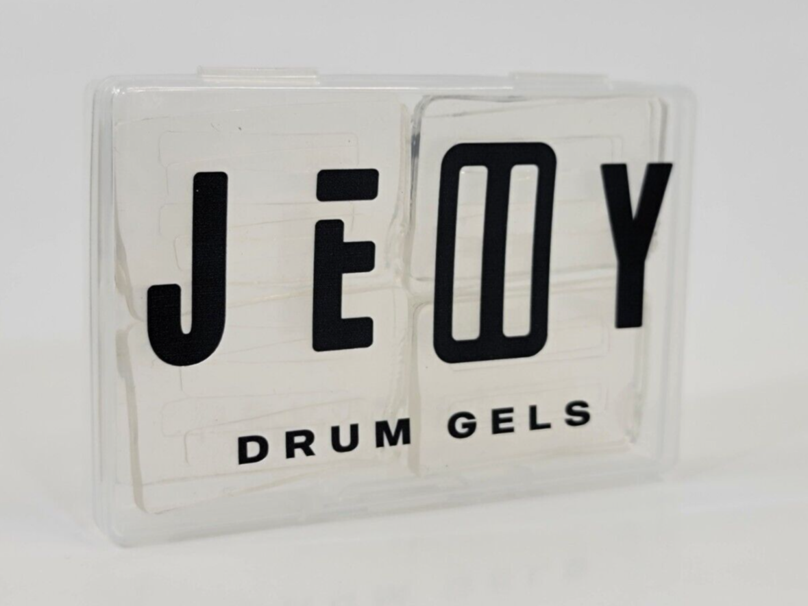 JELLY Drum Gels, Drum Damper Pads 8pc Pack - CLEAR