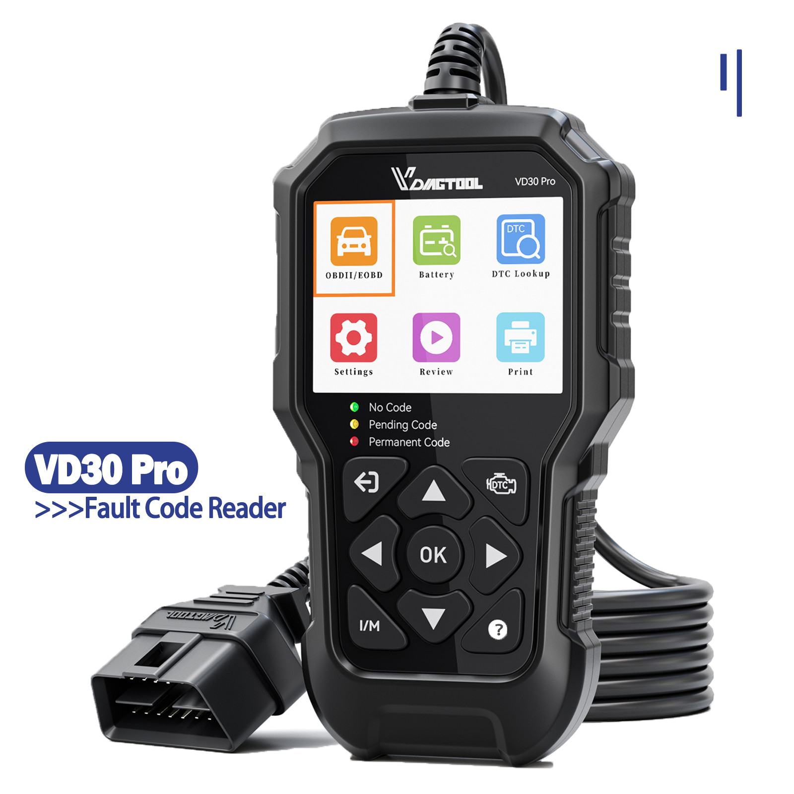 Automotive OBD2 Code Reader OBD Scanner Car Check Engine Fault Diagnostic Tool