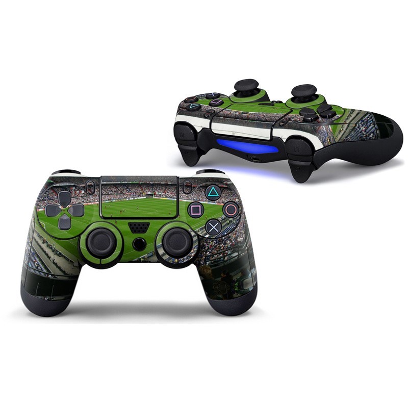 For PS4 Controller Soccer Field Stadium (1) Decal Vinyl Cover Skin Wrap Sticker