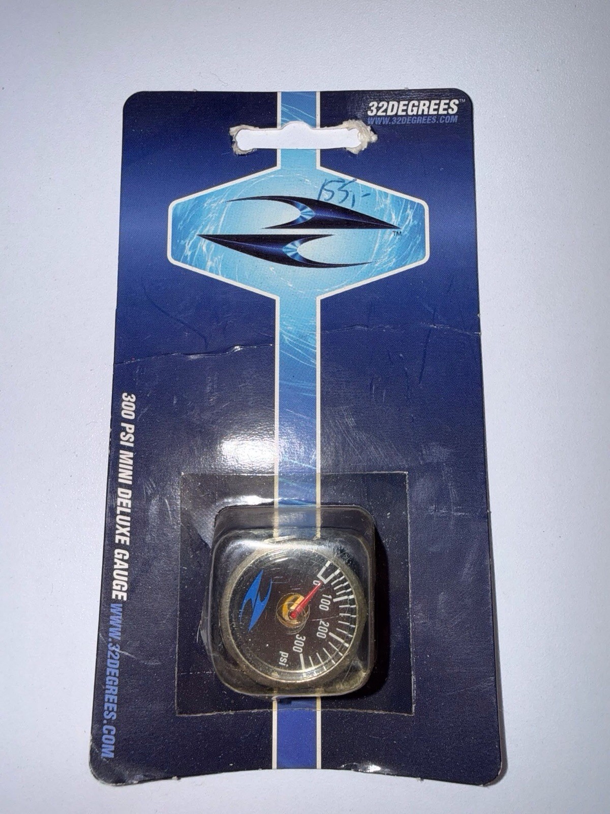 Paintball 32degrees 300psi Mini Gauge New