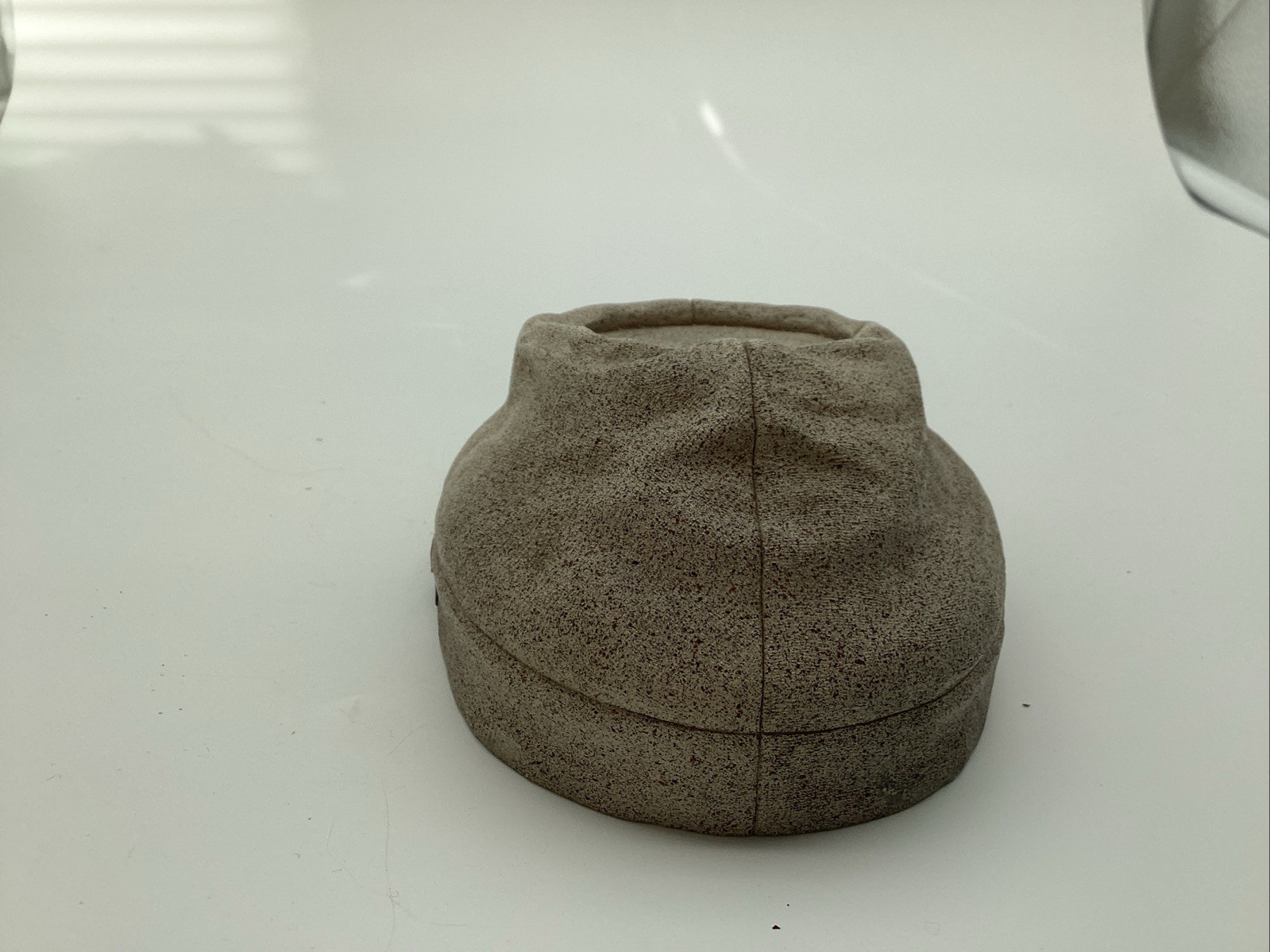 Reproduction Civil War grey CSA forage cap Made Of Resin