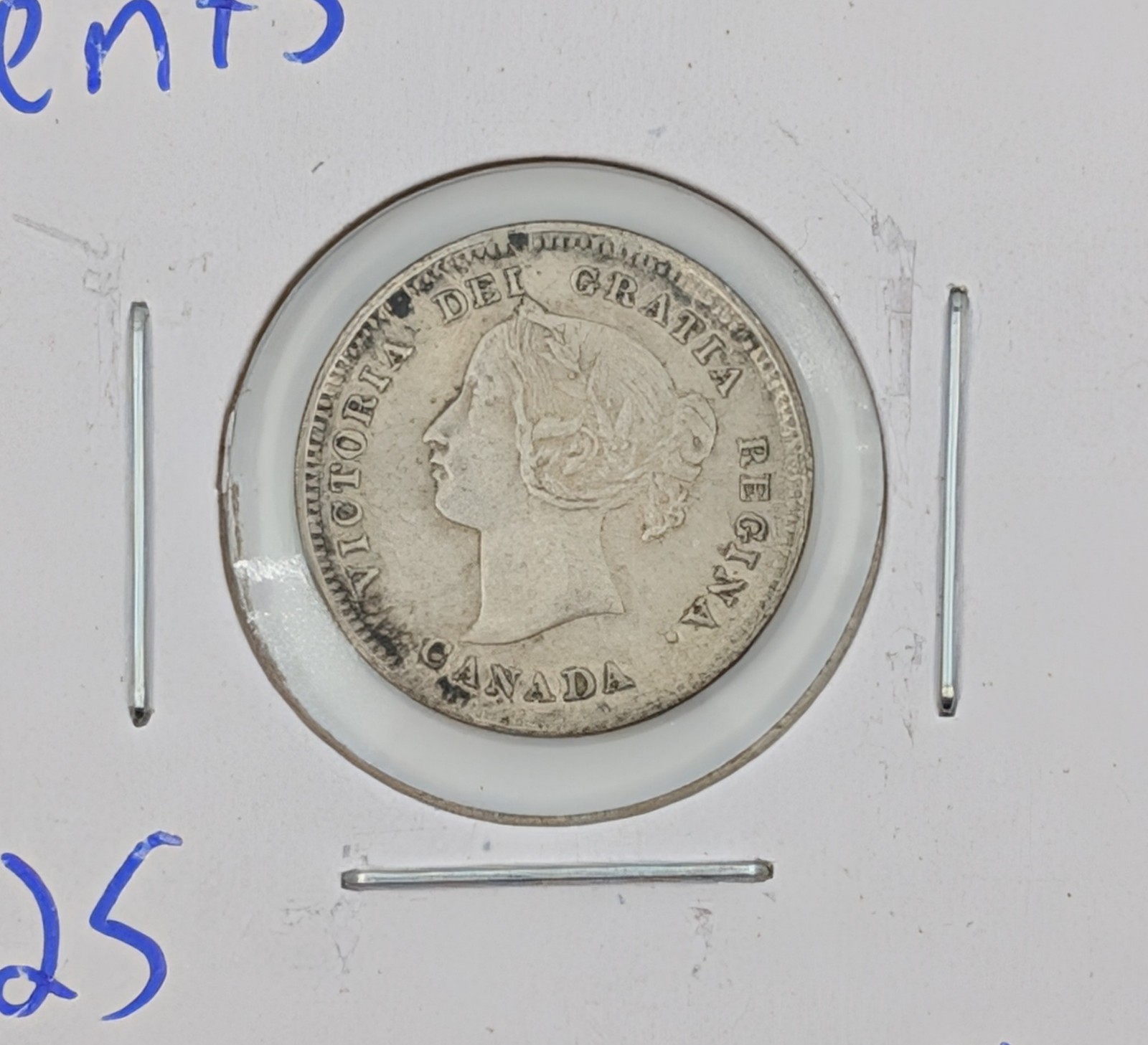 1892- Canada 5 Cents KM#2
