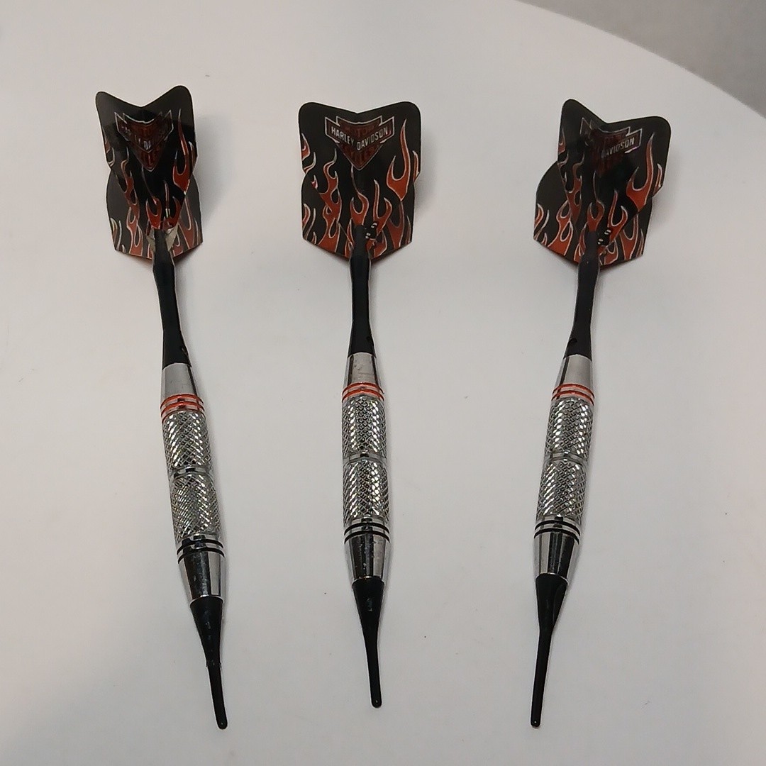 Harley Davidson Set Of 3 Soft Tip Darts