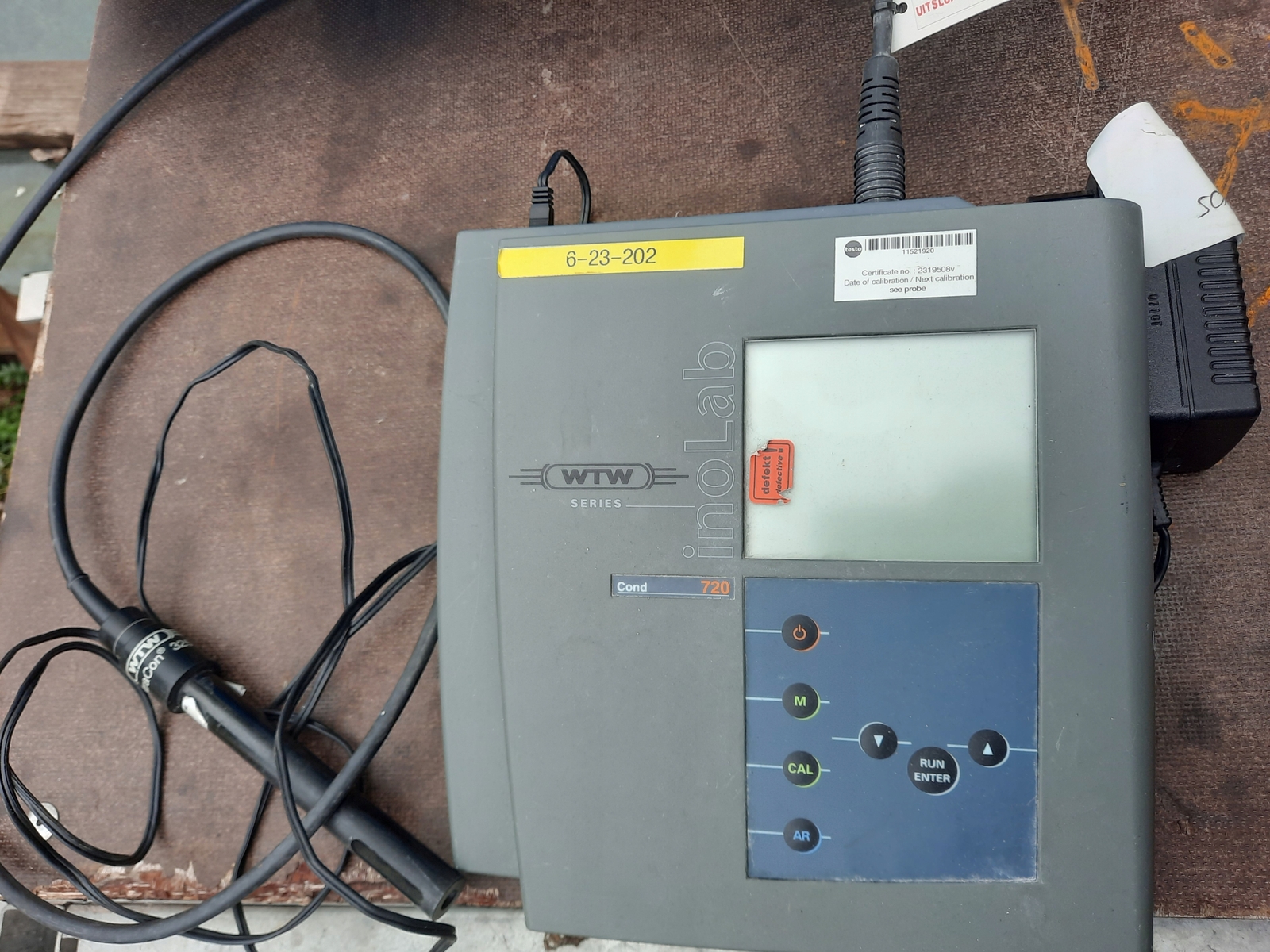 WTW InoLab Cond 720 Conductivity Meter - No Calibration Included