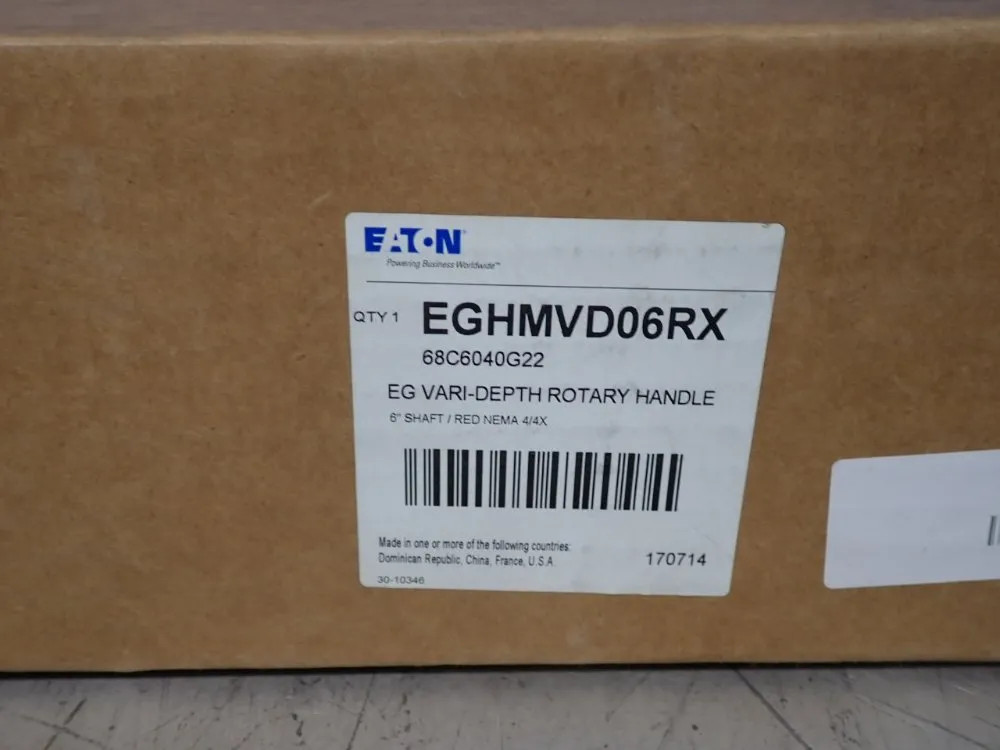 EATON EGHMVD06RX VARI-DEPTH ROTARY HANDLE 10210123357