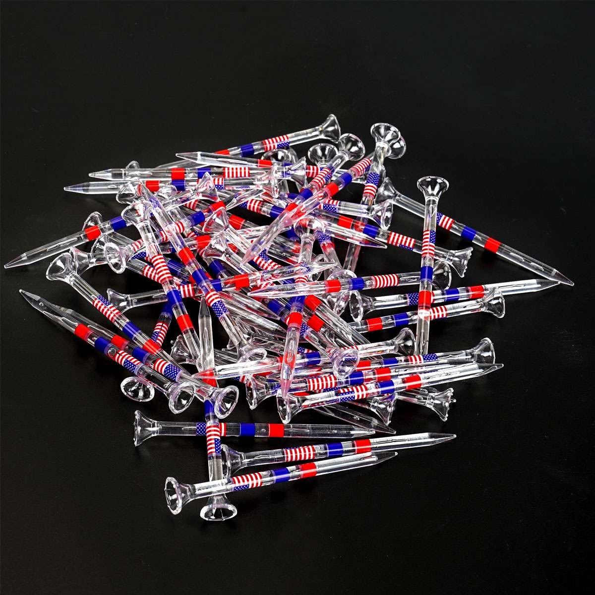 Big Top Cup 3 1/4 Inch Golf Professional Plastic Tees Training Aid 50PCS