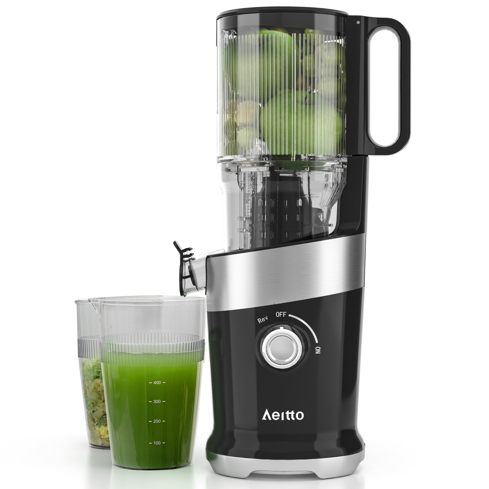 Cold Press Juicer with Whole Feed Chute
