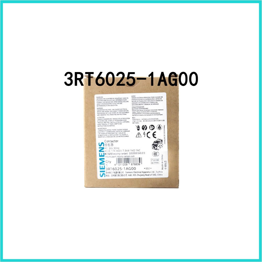 New SIEMENS Contactor 3RT6025-1AQ00 3RT6025-1AG00 3RT6025-1AF00 free Shipping