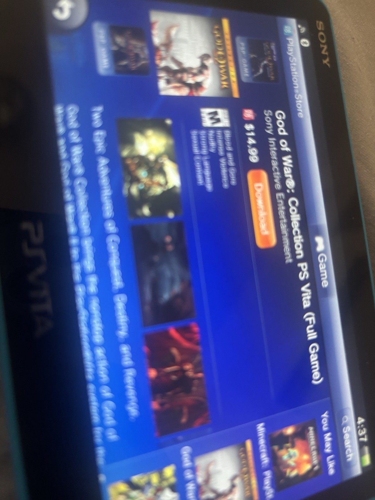 PS Vita Slim Bundle with Games