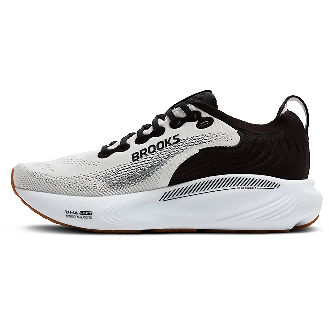 Brooks Adrenaline GTS 25 Men's Running Shoes White Black D Width Stability