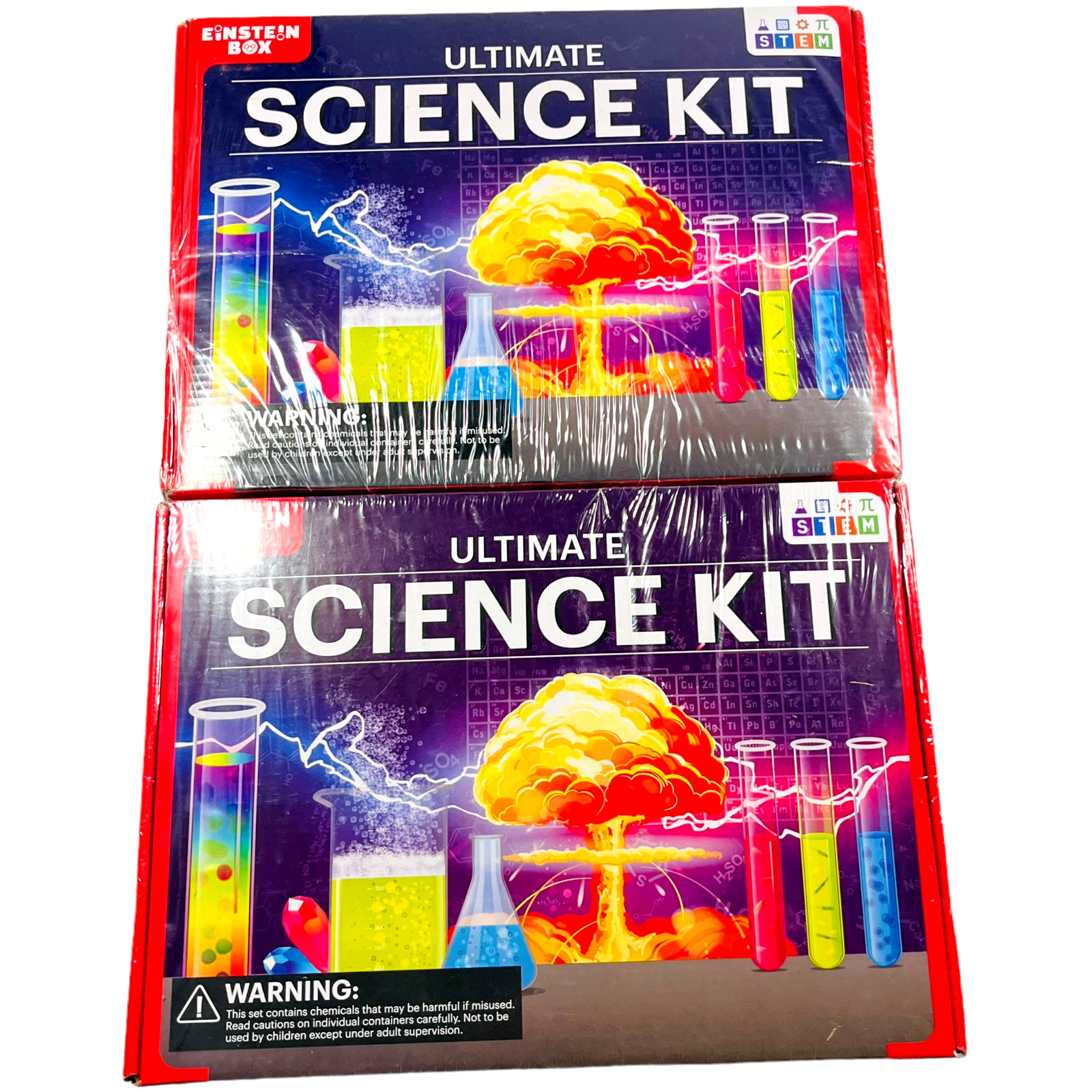 Ultimate Science Kit 120+ Experiments / Game / Einstein Box - LOT of 2
