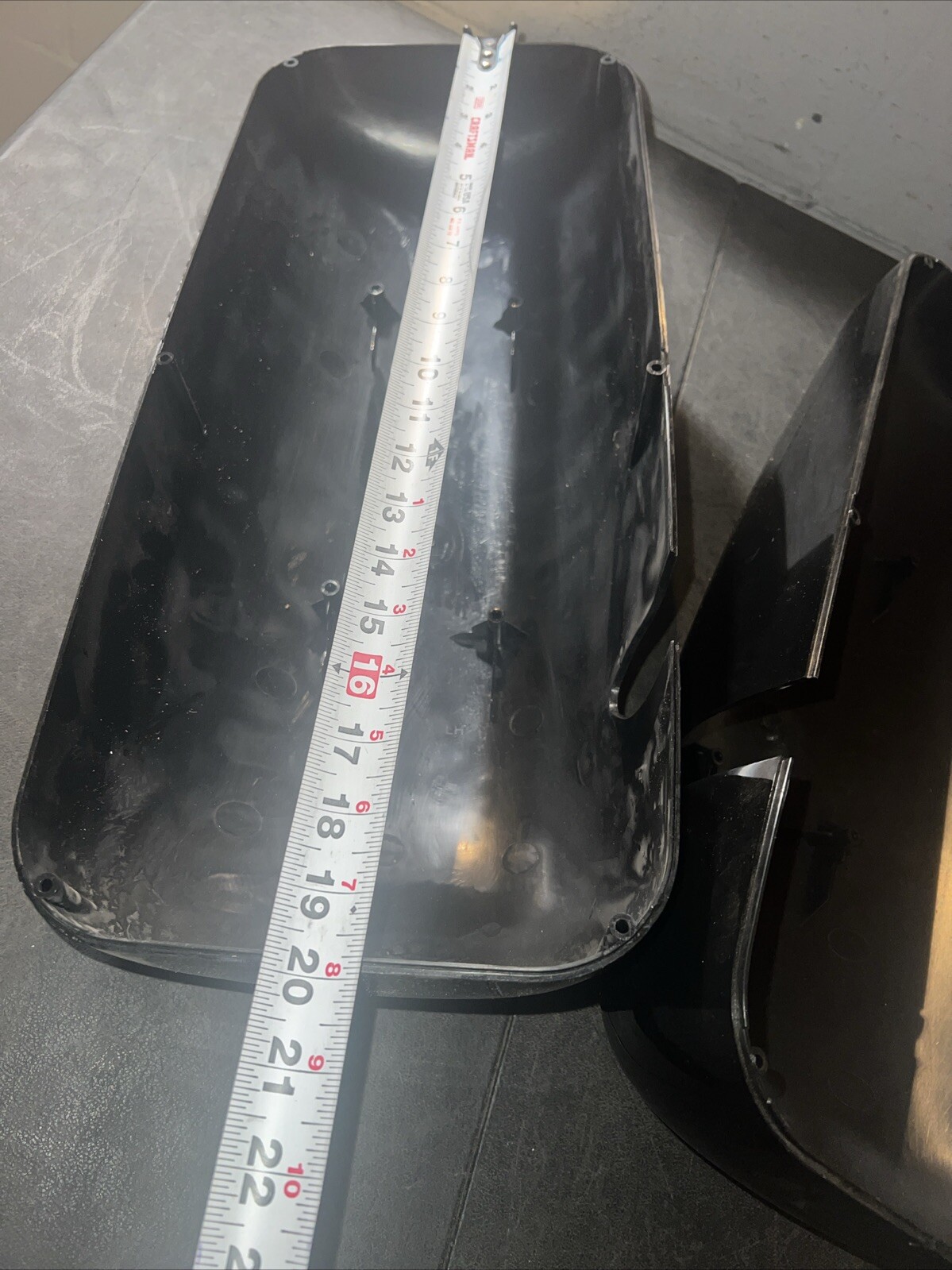 Kenworth T660 Replacement Backside Bezel For Mirror Color Black