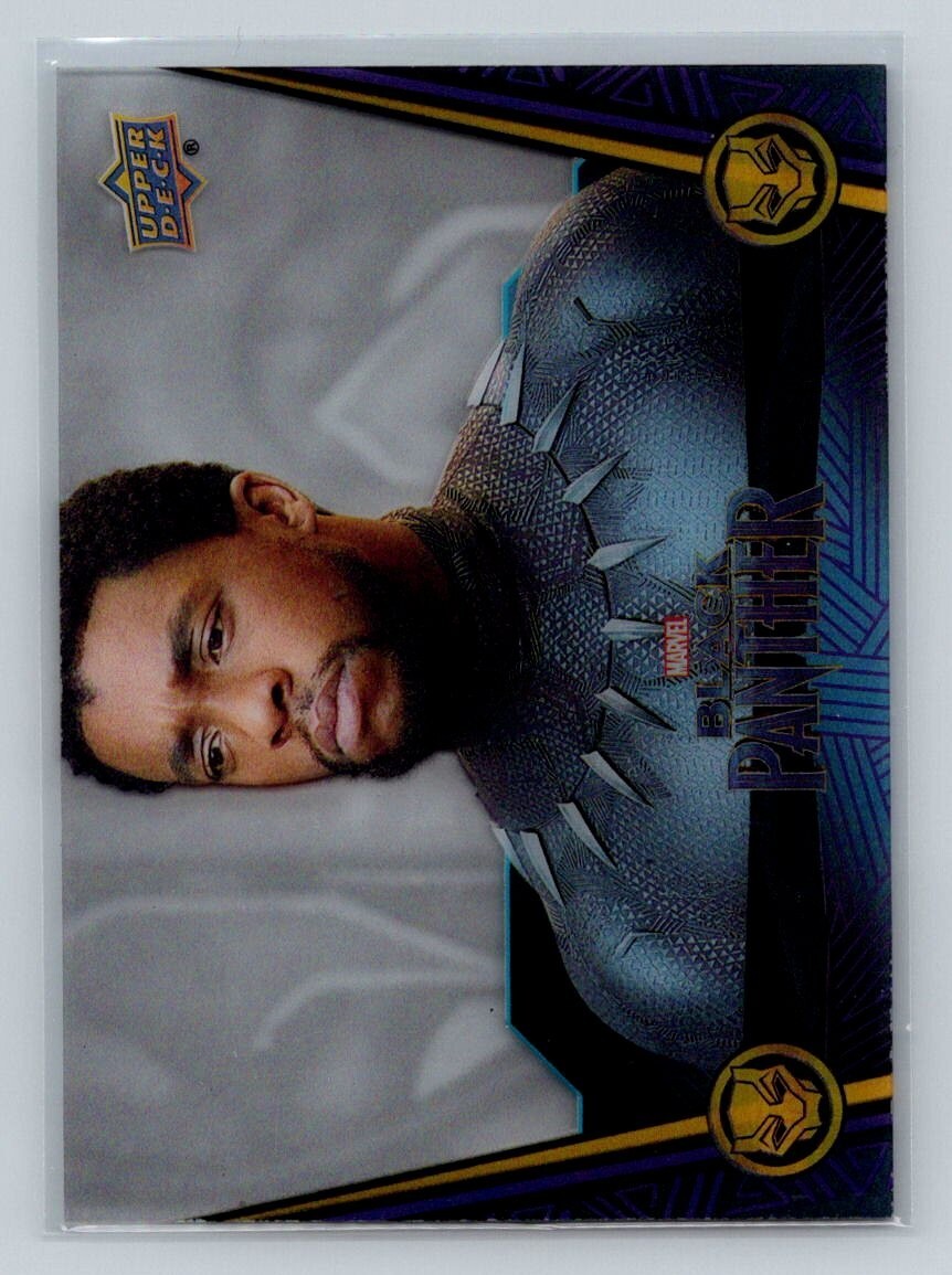 2018 UD Marvel Black Panther Clear T'Challa Killmonger - Acetate - Surface