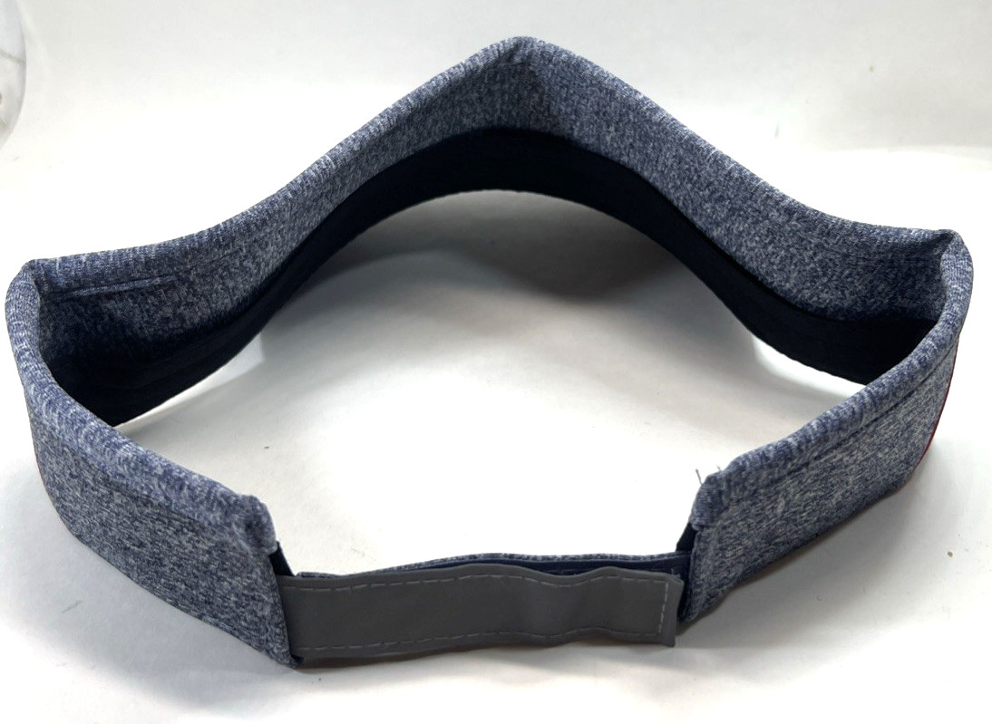 Domino's Pizza Crew Gear Visor Gray OSFM Adjustable Hook & Loop Barco NEW