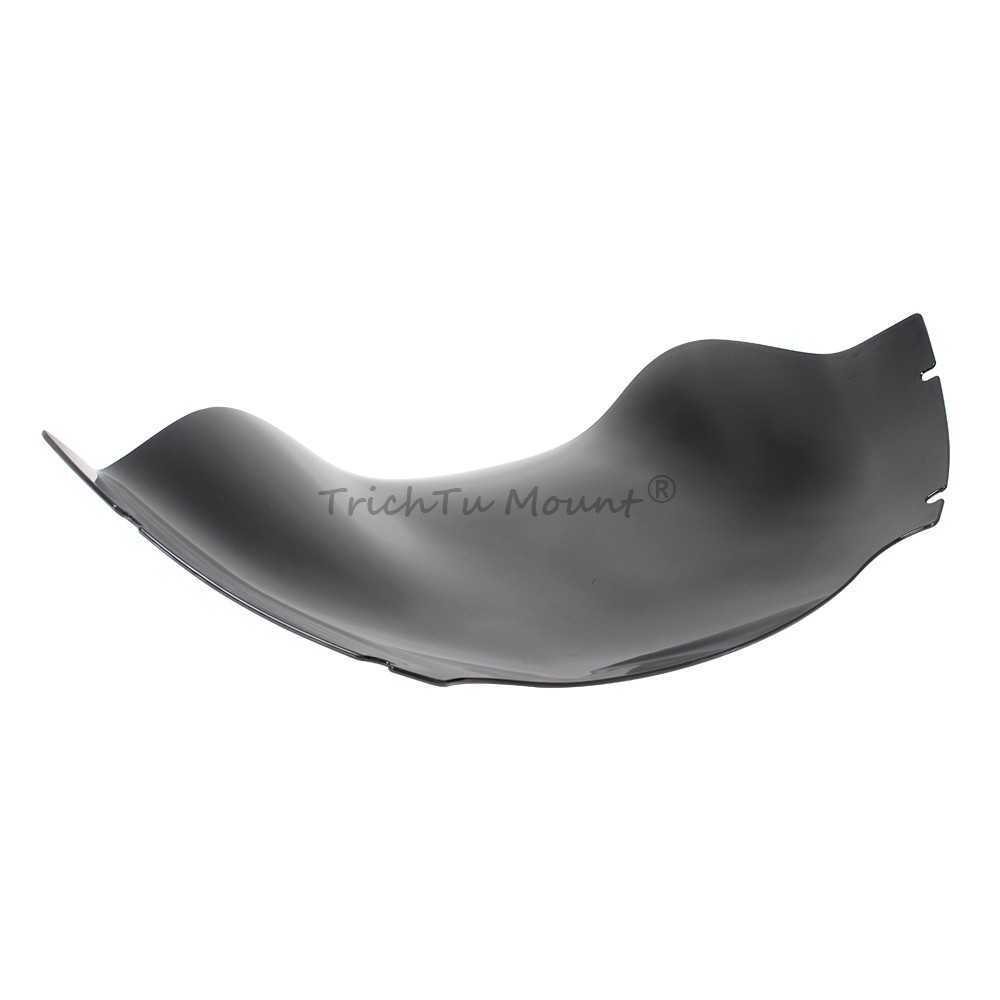 Black Wave Windshield Windscreen For Harley Road Glide FLTR FLTRX 15-2022 Black