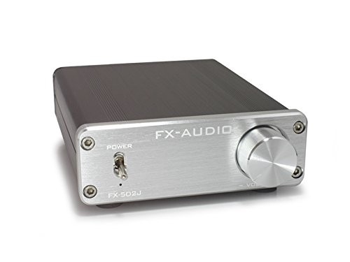 FX-AUDIO FX-502J Silver TPA3116 50Wx2ch Integrated Amplifier Japan Import