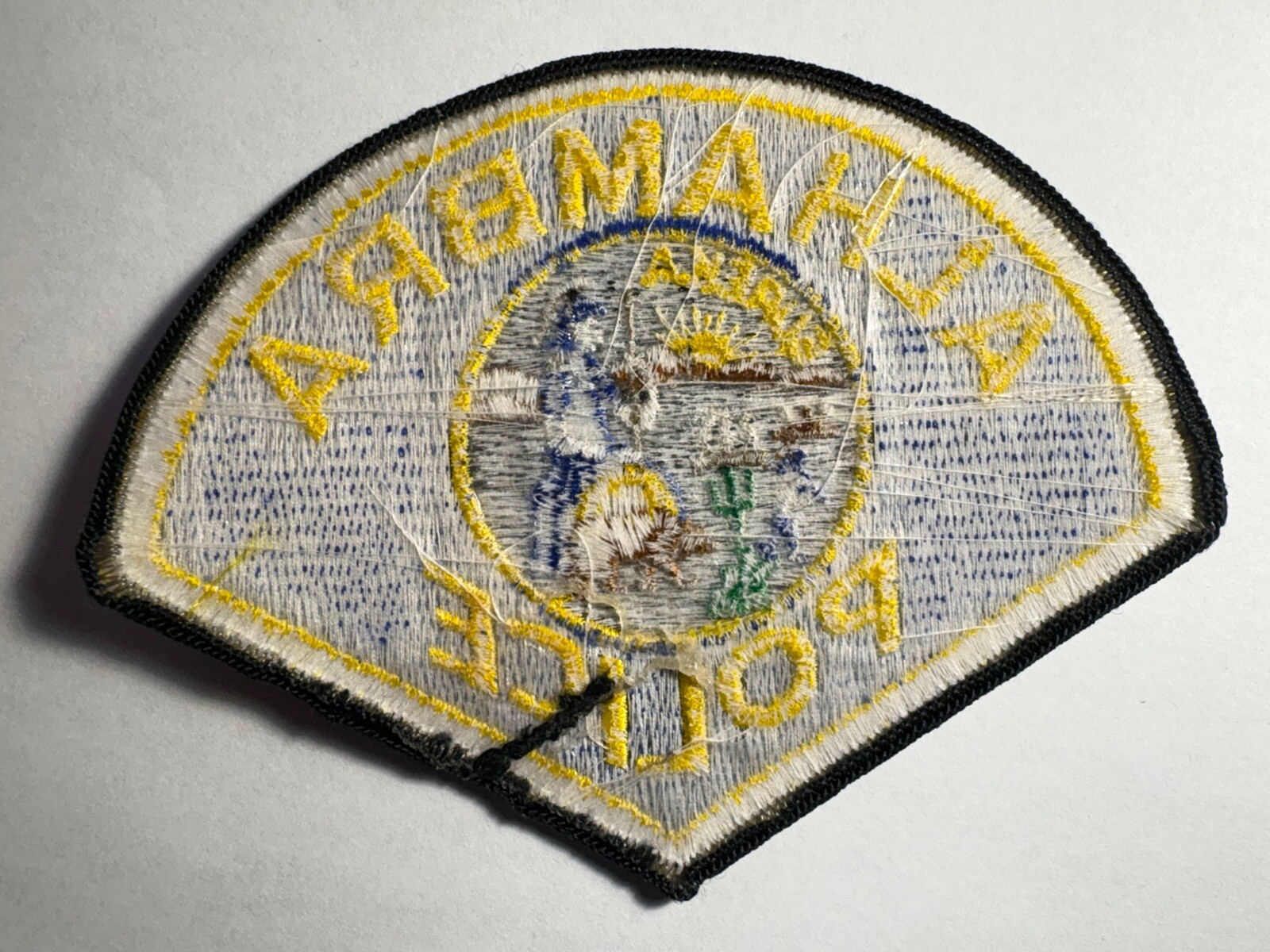 Alhambra California Police Patch