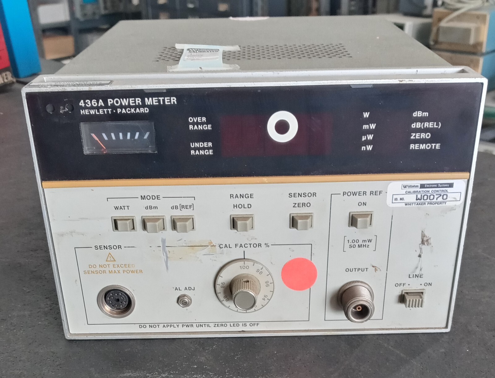 HP Hewlett Packard model 436A Power Meter