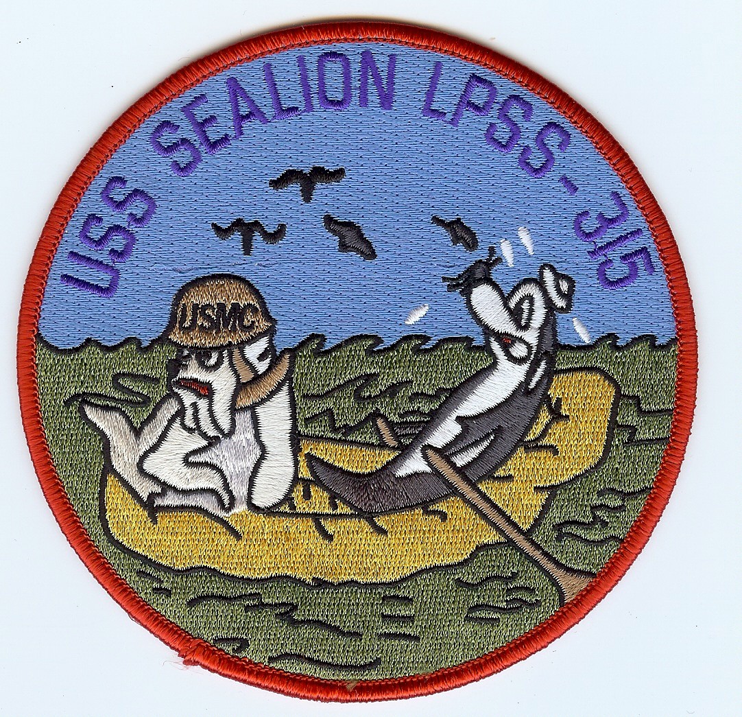 USS Sealion LPSS 315 - Submarine Patch - Cat No. C6906