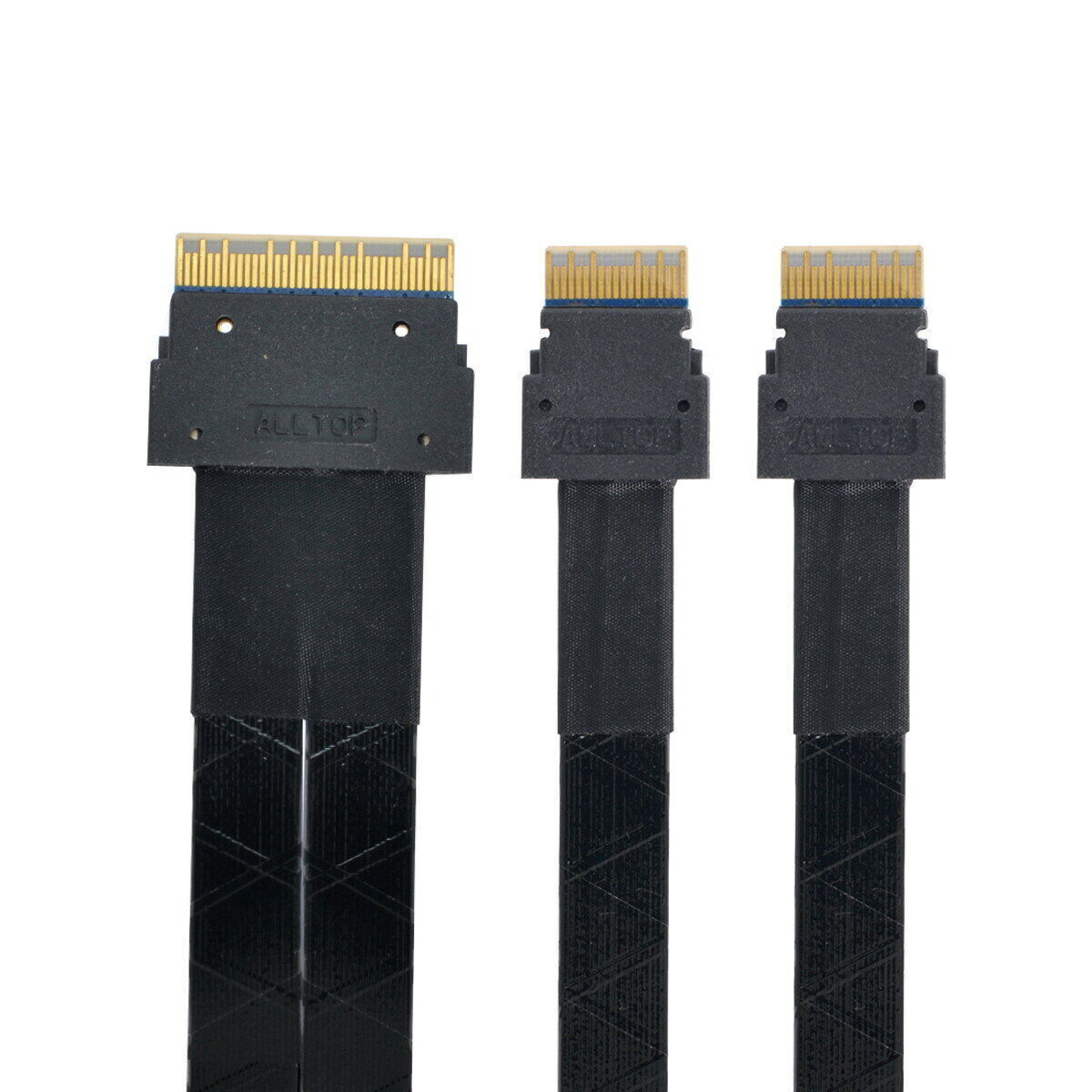 Slim 4.0 Slimline SAS SFF-8654 8i 74pin to Dual 4i 38Pin PCI-E 8654 PCIE SSD