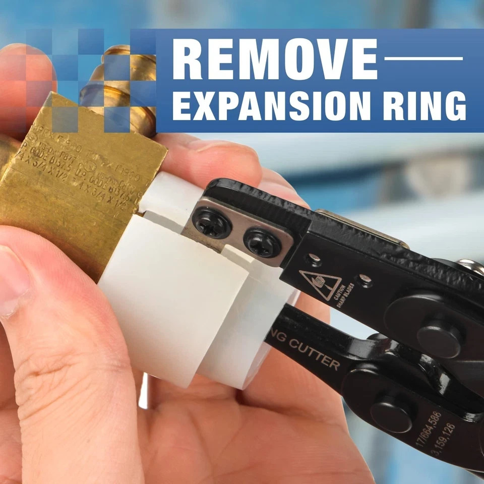 iCrimp PEX Expansion Rings Removal Tool for 1/2,5/8,3/4 &1 in. F1960 expand s...