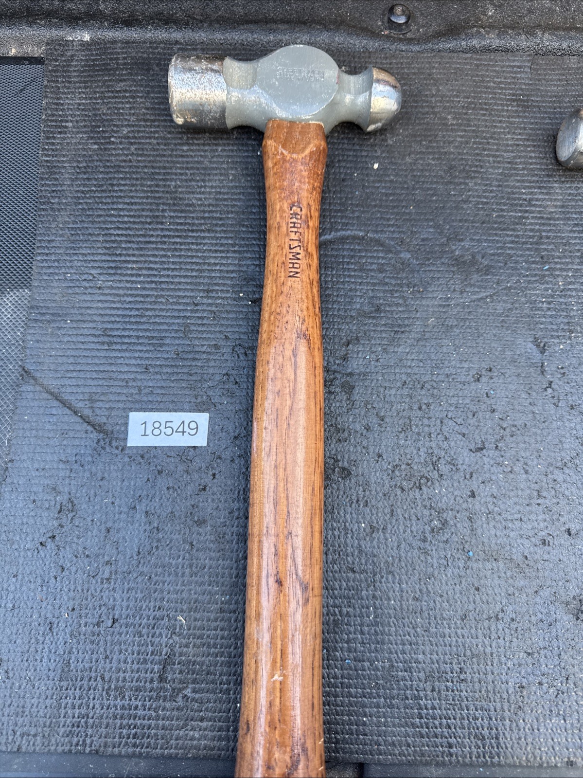 Sears CRAFTSMAN USA UGLY Nos 38467-32oz Ball Peen Pein Hammer Gray Head