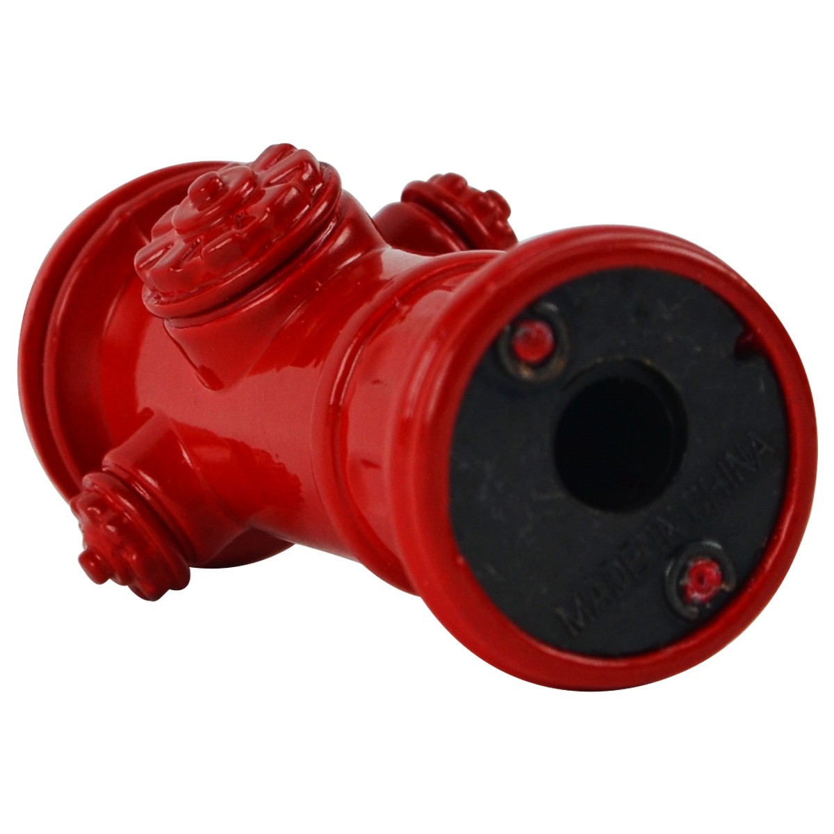 Red Fire Hydrant Miniature Die Cast Pencil Sharpener Fireman Firefighter FD Gift