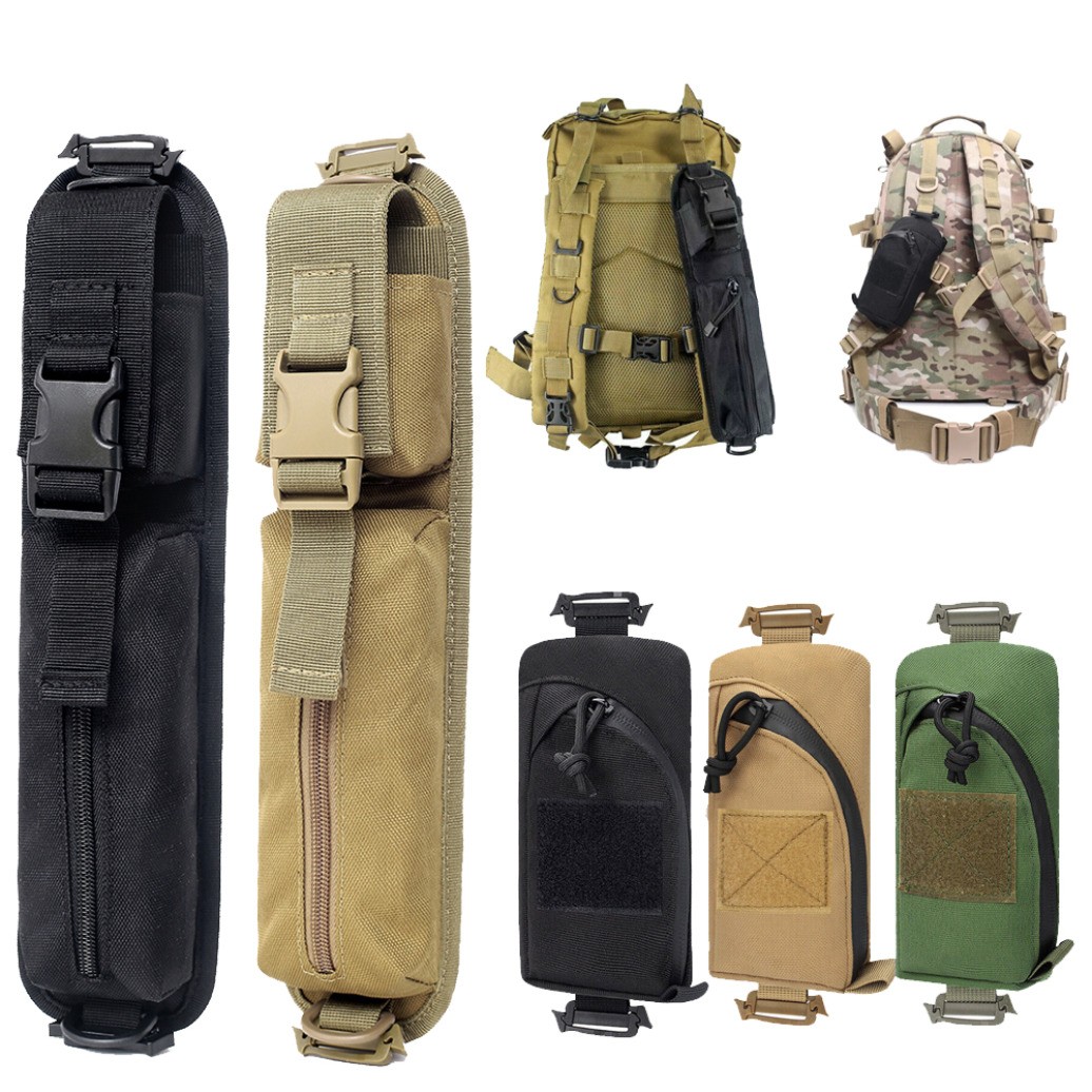 Tactical Backpack Molle Accessories Pack Bag Shoulder Strap Attachment Pouch