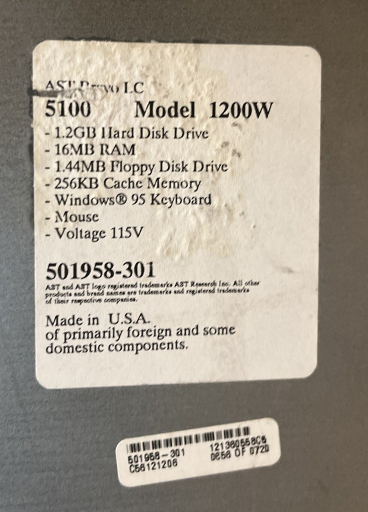 AST Bravo LC 5100