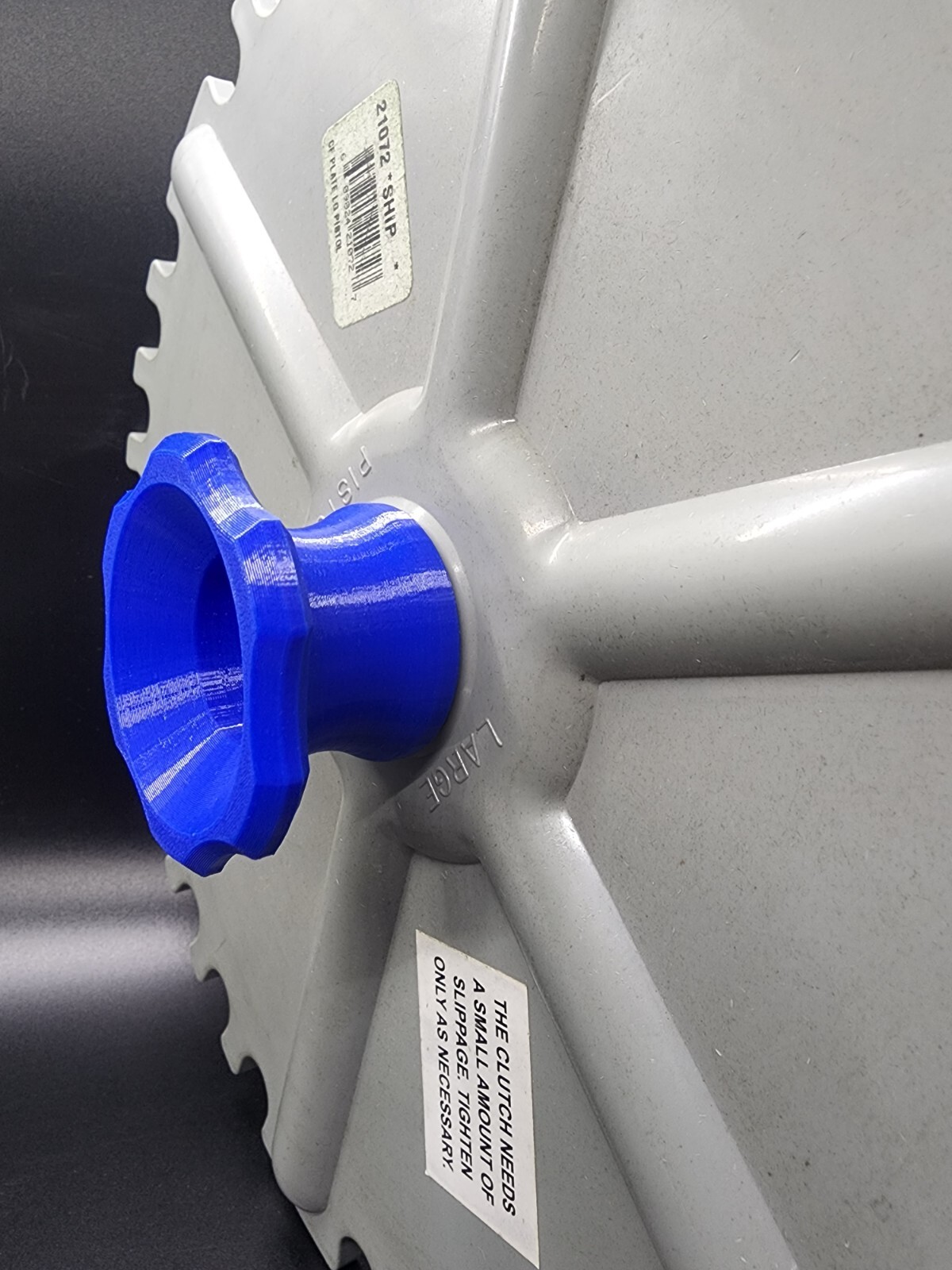 Dillon XL650 XL750 Case feeder plate knob Extra Large .