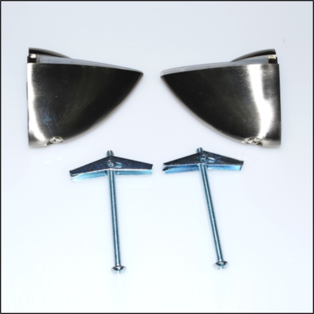 Optical Display - Wall Mount Shelves Hardware
