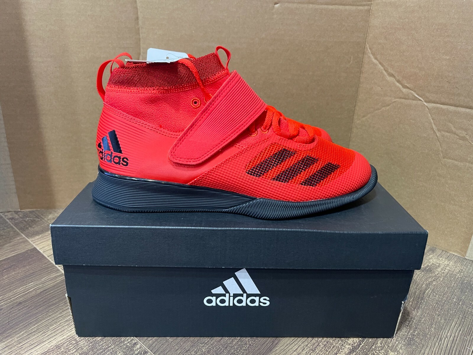 Adidas Crazy Power RK Weightlifting Red Powerlifting Shoes Men's Size 6 BB6361