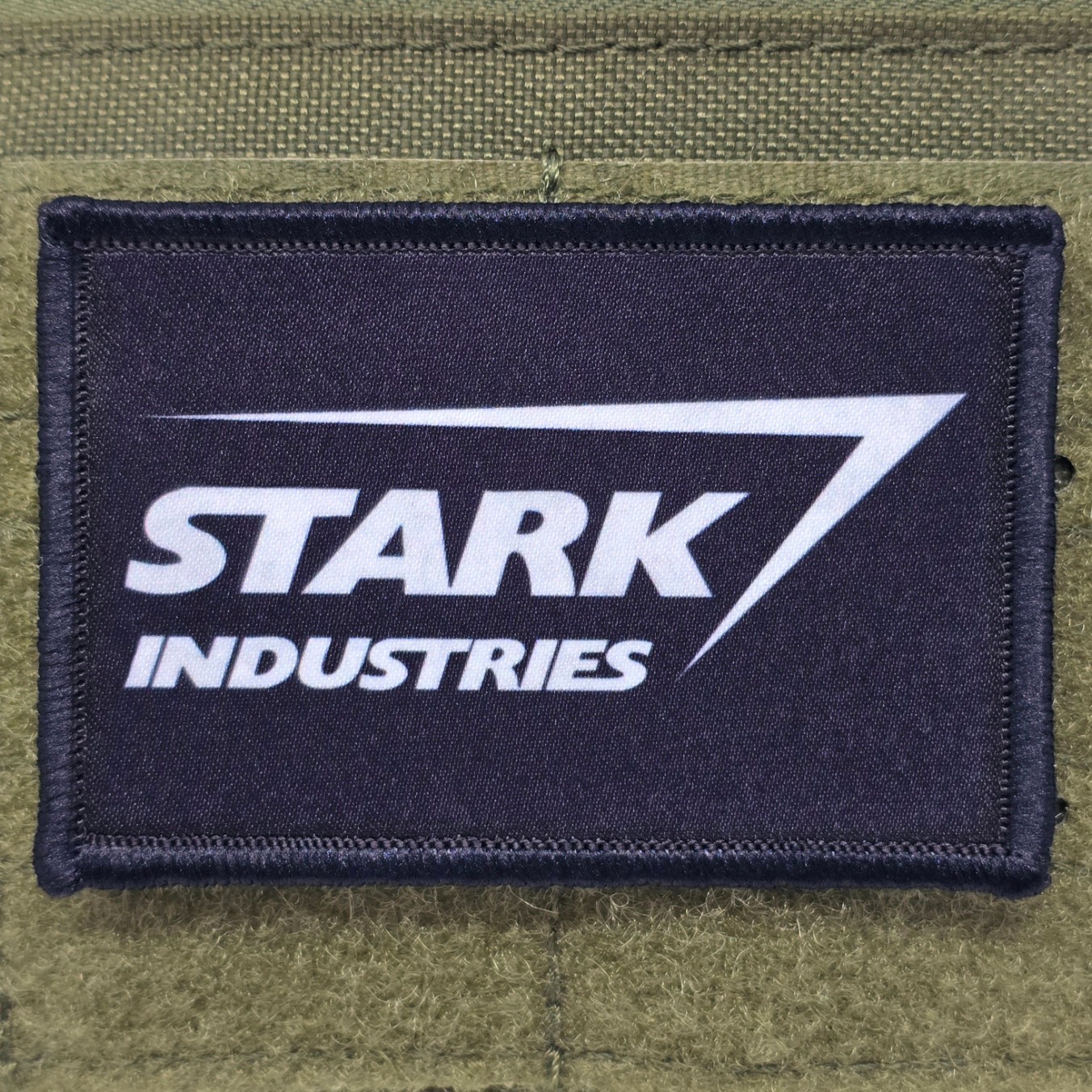 Stark Industries Patch Moral Tactical Meme USA Flag Hook & Loop 3x2