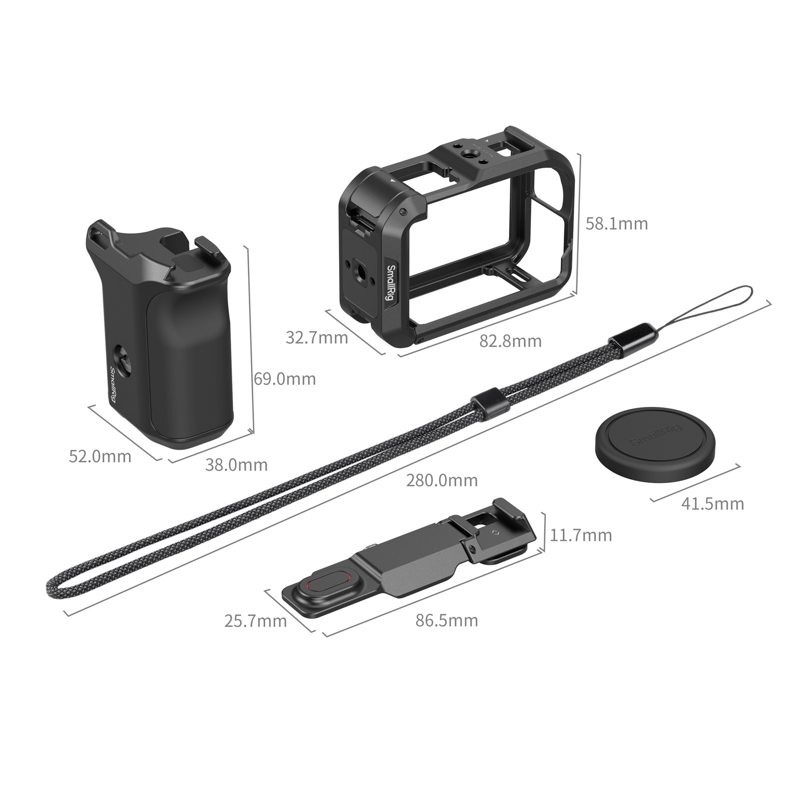 SmallRig Basic Cage Kit (for DJI Osmo Action 6)