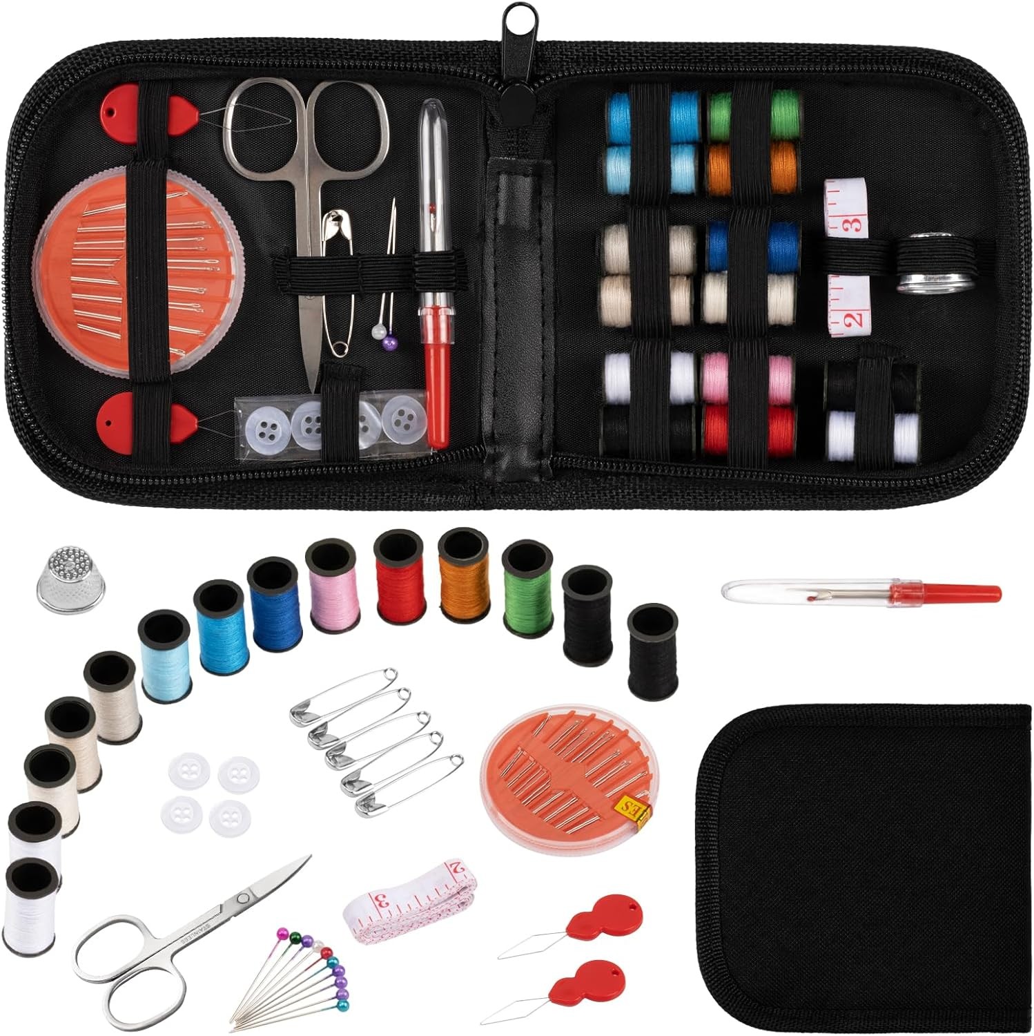 Amrules Sewing Kit for Adults,Emergency Small Mini Supplies for...