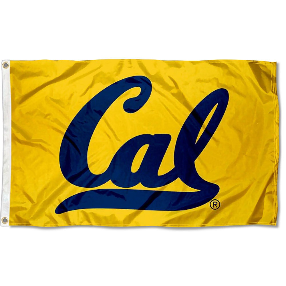 Cal Berkeley Golden Bears Gold Flag Large 3x5
