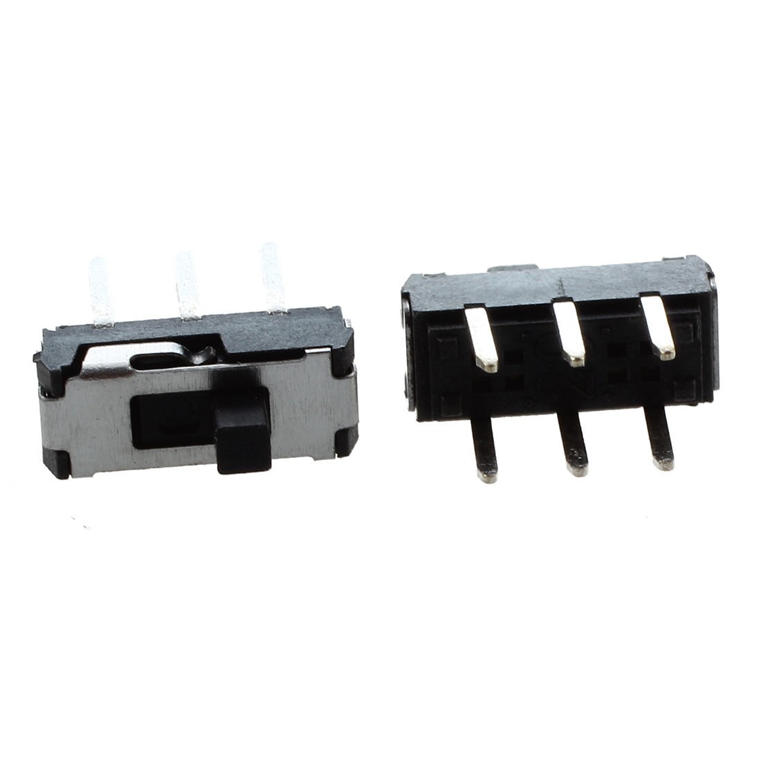 20 Pcs On/Off/On DPDT 2P2T 6 Pin Vertical DIP Slide  9x4x3.5mm H5N87529