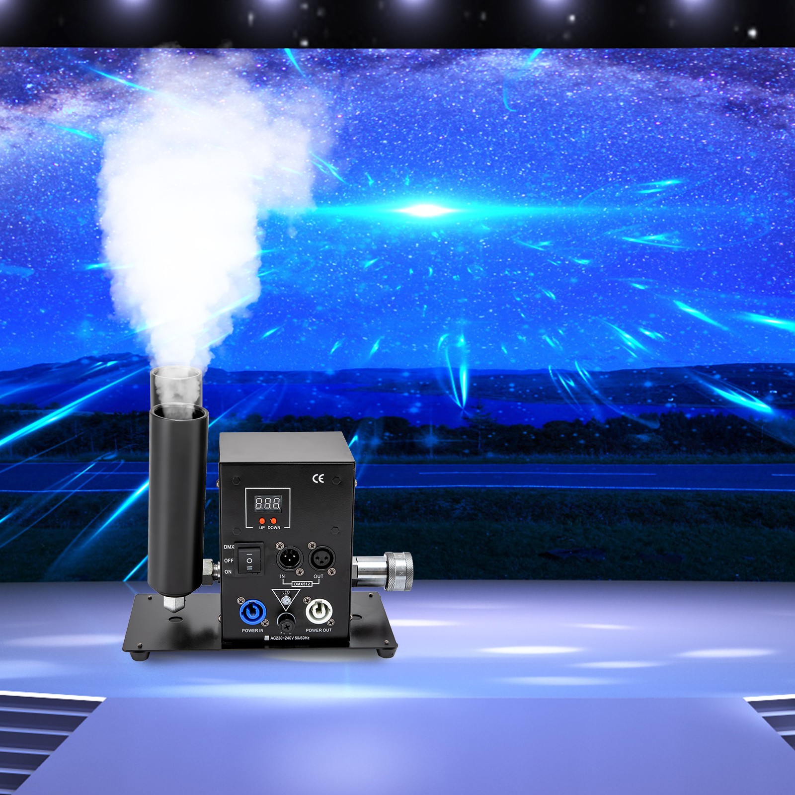 C02 Cryo Jet Machine DMX-512 Co2 Party Cannon Fogger Smoke Gun DJ Club Effect