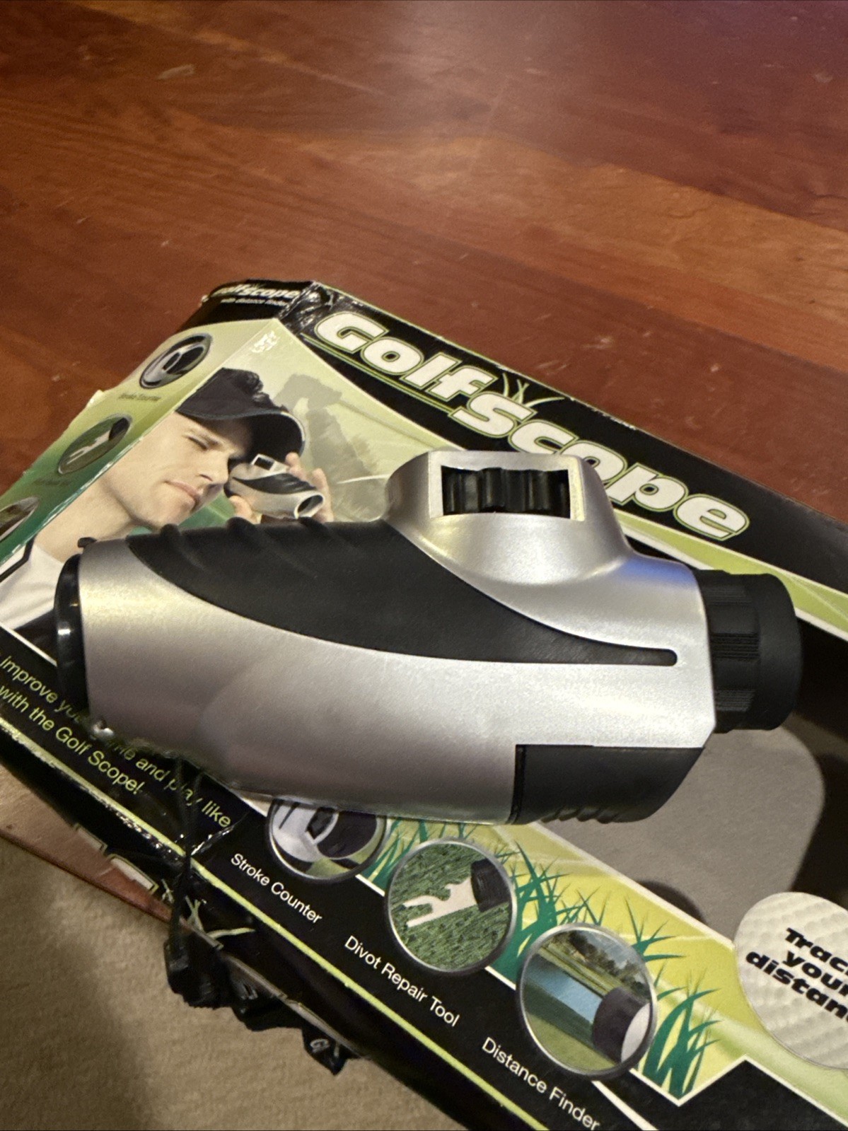 Excalibur Golf Scope With Divot Tool And Market