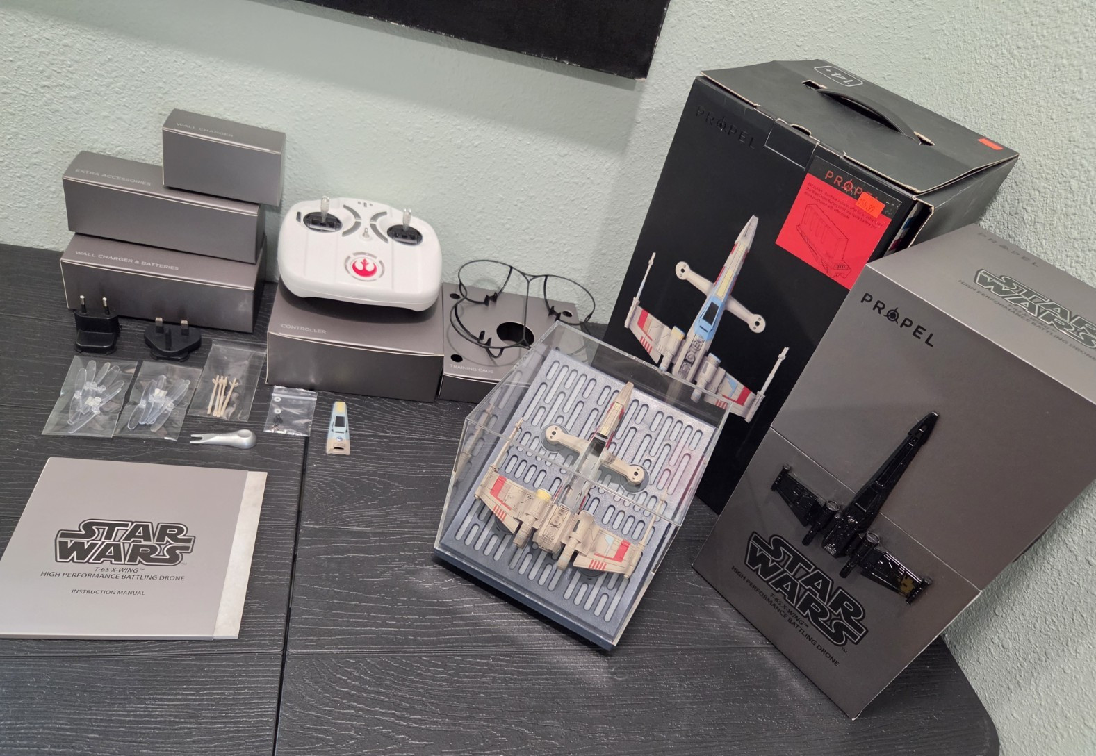 Propel Star Wars T65 X-Wing Collectors Edition Drone Untested No Battery