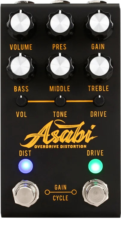 Jackson Audio Asabi Mateus Asato Signature Overdrive/Distortion Pedal