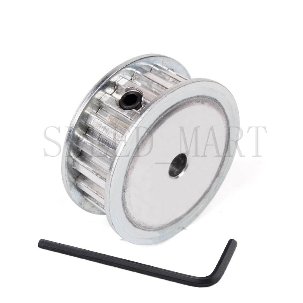 AF Type XL12T Aluminum Timing Belt Pulley 12 Tooth 8mm Bore for Stepper Motor