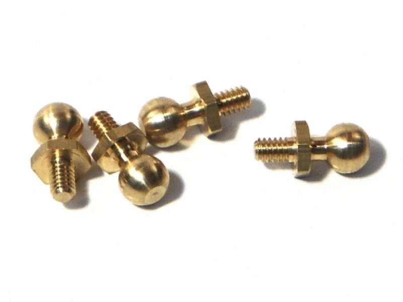 HPI Racing Ball, M2X3.8X4.5mm, (4pcs) - HPIA249