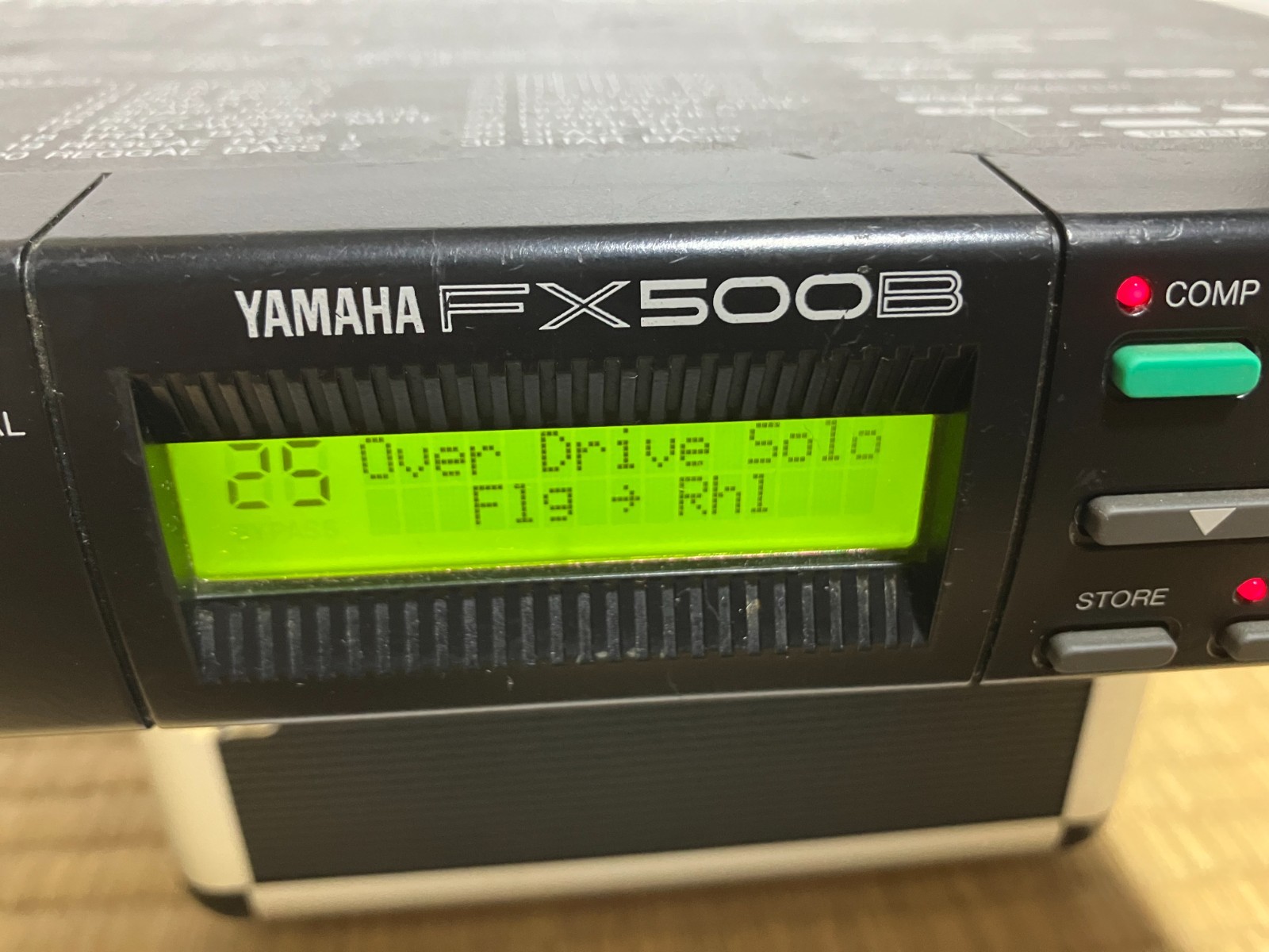 YAMAHA FX500B BASS Simul Effect Processor Bass Effects