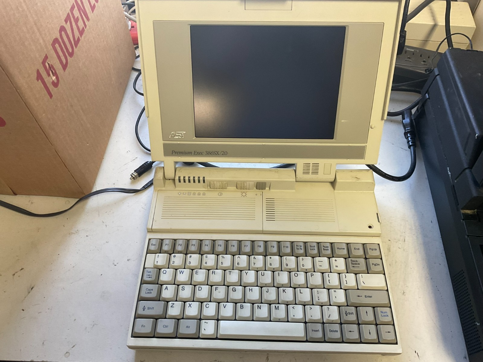 AST Premium Exec 386SX/20 Laptop -  SOLD AS IS