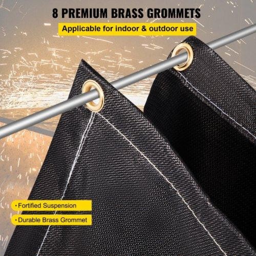 Fire Blankets 2 Pack Welding Blankets 6 x 10 Fire Suppression Blanket